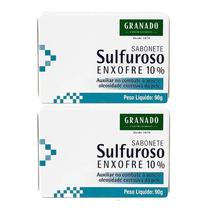 KIT 2 Sabonetes em Barra Sulfuroso Granado 90g