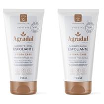 Kit 2 Sabonetes Facial Esfoliante Hydra Care Agradal 150ml Kit 2 Sabonetes Facial Esfoliante Hydra Care Agradal 150ml