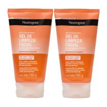 Kit 2 Sabonetes Facial Neutrogena Deep Clean Gel Grapefruit 150g