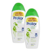 Kit 2 Sabonetes Líquido Íntimo Protex Fresh Equilibrium Leve 200ml Pague 150ml