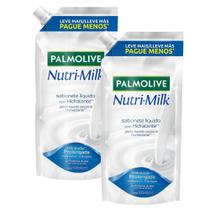 Kit 2 Sabonetes Líquido Palmolive Nutri-Milk Hidratante Refil 500ml Kit 2 Sabonetes Líquido Palmolive Nutri-Milk Hidratante Refil 500ml