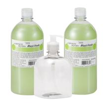 Kit - 2 Sabonetes + Pet 500ml Com Válvula Pump Transparente Kit - 2 Sabonetes + Pet 500ml Com Válvula Pump Transparente
