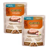 Kit 2 Sachê Special Cat Ultralife Adultos Sabor Frango - 85g Kit 2 Sachê Special Cat Ultralife Adultos Sabor Frango - 85g