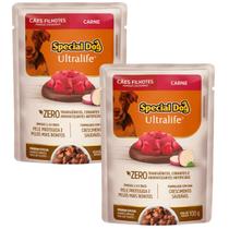 Kit 2 Sachê Special Dog Ultralife Filhotes Sabor Carne - 100g Kit 2 Sachê Special Dog Ultralife Filhotes Sabor Carne - 100g