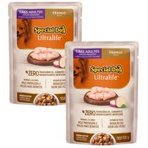 Kit 2 Sachê Special Dog Ultralife Raças Pequenas Sabor Frango - 100g Kit 2 Sachê Special Dog Ultralife Raças Pequenas Sabor Frango - 100g