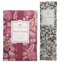 Kit 2 Sachês Perfumados Greenleaf Tuscan Vineyard + Urban Vanille Kit 2 Sachês Perfumados Greenleaf Tuscan Vineyard + Urban Vanille