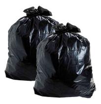 Kit 2 Saco Lixo Preto 100 Litros Espessura Média C/ 50 Un Cd