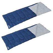 Kit 2 Sacos de Dormir 4 C com Extensao para Travesseiro Mor