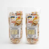Kit 2 sacos mini torrone com amendoim montevergine 500g macio, delicado e saboroso
