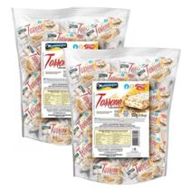 Kit 2 Sacos Mini Torrone Montevergine 500g com Amendoim, Tradicional e Delicioso Kit 2 Sacos Mini Torrone Montevergine 500g com Amendoim, Tradicional e Delicioso