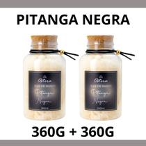 Kit 2 sais de banho pitanga negra 360g para banheira hidro ofurô spa relaxante hidromassagem Kit 2 sais de banho pitanga negra 360g para banheira hidro ofurô spa relaxante hidromassagem