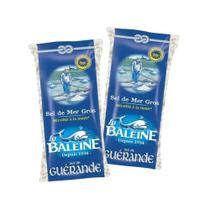 Kit 2 Sal grosso Integral Gourmet La baleine sal marinho 800g