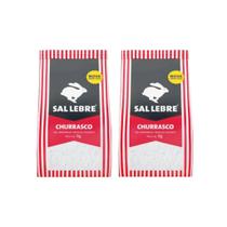 Kit 2 Sal Grosso para Churrasco Lebre 1kg Cada