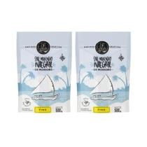 Kit 2 Sal Marinho Integral De Mossoró 500g Mais Gostoso