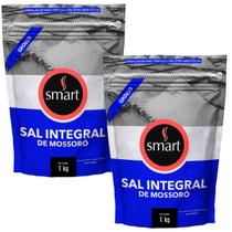 Kit 2 Sal Marinho Integral de Mossoró Grosso Smart 1kg