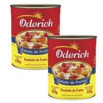 Kit 2 Salada De Frutas Em Conserva Oderich Lata