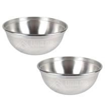 Kit 2 Saladeira tigela nº26 - alumínio Polido Kit 2 Saladeira tigela nº26 - alumínio Polido