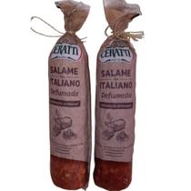 Kit 2 Salames Ceratti Italiano Defumado Artesanal 1,100kg
