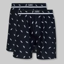 Kit 2 Samba Canção Lupo Algodão com Estampa 00712