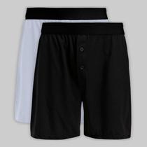 Kit 2 Sambas Canções de Malha Touch Lupo 18610 Kit 2 Sambas Canções de Malha Touch Lupo 18610