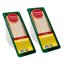 Kit 2 Sanduíche Mania Lanches Natural Três Queijos 140g