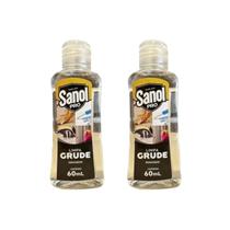 Kit 2 Sanol Pro Limpa Grude Removedor Multiuso 60ml