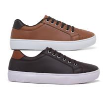 Kit 2 Sapatênis Casual Masculino Confort SF Ajuste Elástico - StarFox