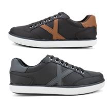 Kit 2 Sapatenis Casual Masculino Fechamento Em Elástico