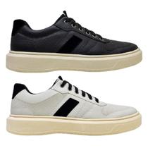 Kit 2 Sapatênis Masculino Casual Bkarellus Uso Diário Kit 2 Sapatênis Masculino Casual Bkarellus Uso Diário