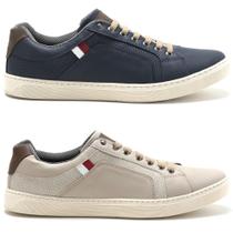 Kit 2 Sapatênis Masculino Leve Macio Confortável Dia a Dia Kit 2 Sapatênis Masculino Leve Macio Confortável Dia a Dia