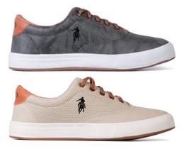 Kit 2 Sapatenis Sapato Social Masculino Original Casual Macio Confortável Elegante Tenis Trabalho