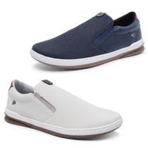 Kit 2 Sapatênis - Slip-On Masculino Bardone Calce Fácil