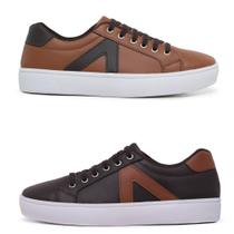 Kit 2 Sapatênis Tênis Masculino Casual Em Ajuste De Elástico