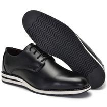 Kit 2 Sapatos Masculino Sapatenis Oxford Marrom e Preto - Star Couros