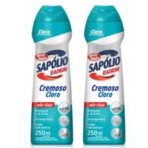 KIT 2 Sapólio Radium Cremoso Bombril Com Cloro Ativo
