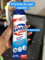 Kit 2 Sapólio Radium Cremoso Multiuso 450ml Desengordurante pacote 2 Unidades econômico bombril Kit 2 Sapólio Radium Cremoso Multiuso 450ml Desengordurante pacote 2 Unidades econômico bombril