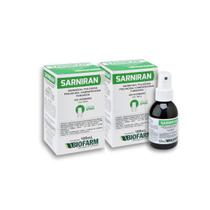 Kit 2 Sarniran 100ml Sarnicida Carrapaticida Bovinos Biofarm