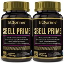 Kit 2 Sbell Prime Óleo de Cártamo Óleo de Semente de Uva e Óleo de Girassol 60 cápsulas 750mg Fitoprime Kit 2 Sbell Prime Óleo de Cártamo Óleo de Semente de Uva e Óleo de Girassol 60 cápsulas 750mg Fitoprime