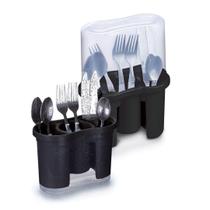 Kit 2 Seca Porta Talher Escorre e Guarda Tampa e Divisórias Kit 2 Seca Porta Talher Escorre e Guarda Tampa e Divisórias