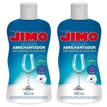 Kit 2 Secante Abrilhantador Máquina Lava Louça Jimo 100ml Kit 2 Secante Abrilhantador Máquina Lava Louça Jimo 100ml