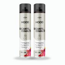 Kit 2 Secante de Esmalte AE Mood 400ml Spray Unha Rápida
