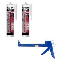 Kit 2 Sela Trincas Fissuras Rachaduras + Pistola Aplicadora