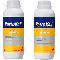 Kit 2 Selador para Rejunte Cleanmax Portokoll 1L Kit 2 Selador para Rejunte Cleanmax Portokoll 1L