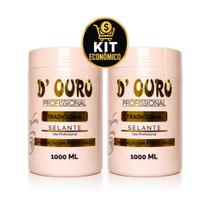 Kit 2 Selagem Tradicional D Ouro 2x1kg Redução De Volume Kit 2 Selagem Tradicional D Ouro 2x1kg Redução De Volume