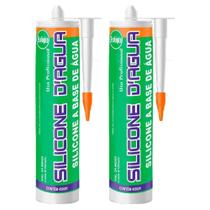 Kit 2 Selante Acrílico Para Trincas E Fissuras Sbrix Trinca 450G Branco Branco Kit 2 Selante Acrílico Para Trincas E Fissuras Sbrix Trinca 450G Branco Branco