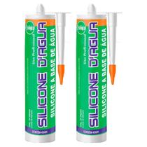 Kit 2 Selante Acrílico Para Trincas E Fissuras Sbrix Trinca 450G Branco