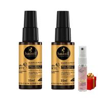 Kit 2 Selante Pontas Cavalo Forte Haskell Sérum Fina 35 ML + Presente Lourre 15ml