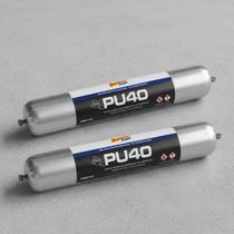 Kit 2 Selante PU40 Poliuretano 800g Preto Tipo Salsicha Mundial Prime Vedação Estrutural Kit 2 Selante PU40 Poliuretano 800g Preto Tipo Salsicha Mundial Prime Vedação Estrutural