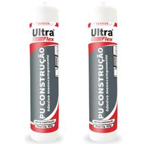 Kit 2 Selante Vedante Poliuretano PU Ultraflex Bege Bisnaga 400g ITW Kit 2 Selante Vedante Poliuretano PU Ultraflex Bege Bisnaga 400g ITW