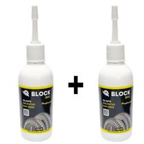 Kit 2 Selantes Para Pneus E Câmaras De Ar Block Bike 120mL